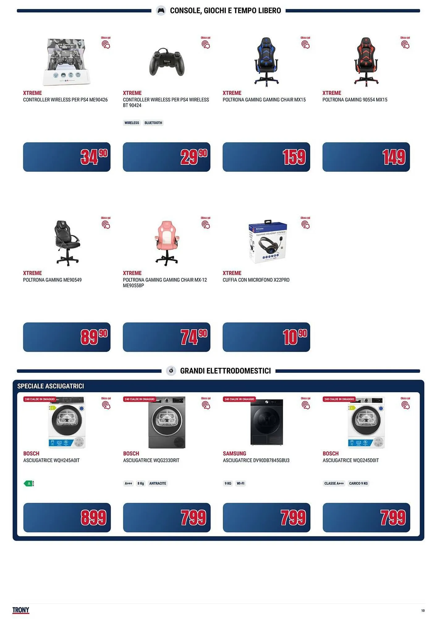 Volantino Trony da 17 ottobre a 29 ottobre di 2025 - Pagina del volantino 10