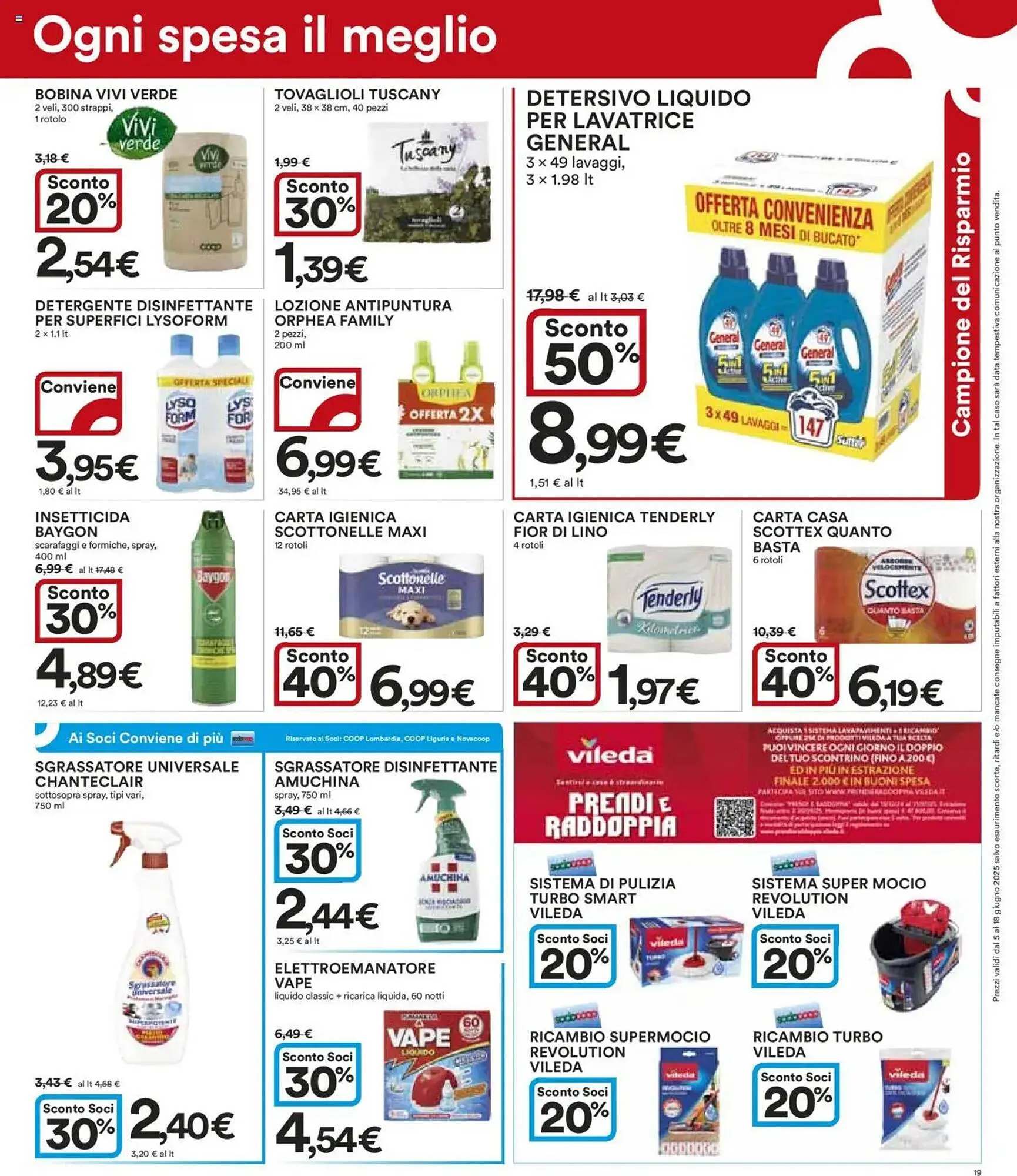 Volantino Ipercoop da 5 giugno a 18 giugno di 2025 - Pagina del volantino 19