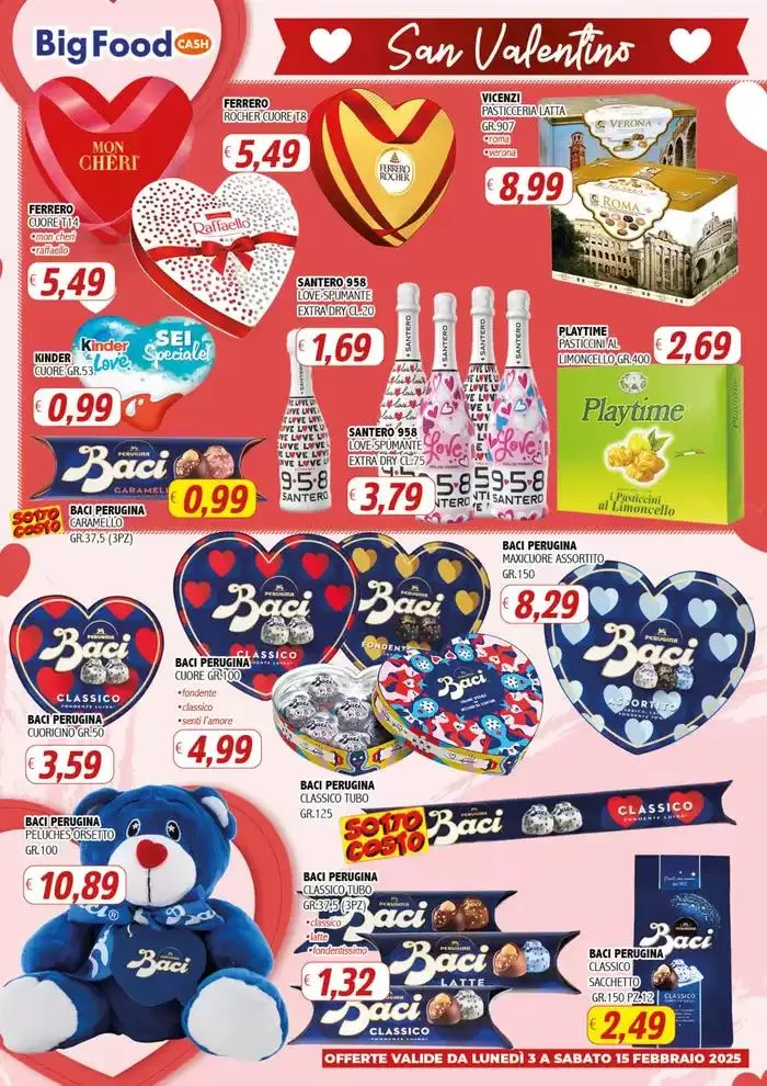 Carnevale innamorati della convenienza da 3 febbraio a 15 febbraio di 2025 - Pagina del volantino 2