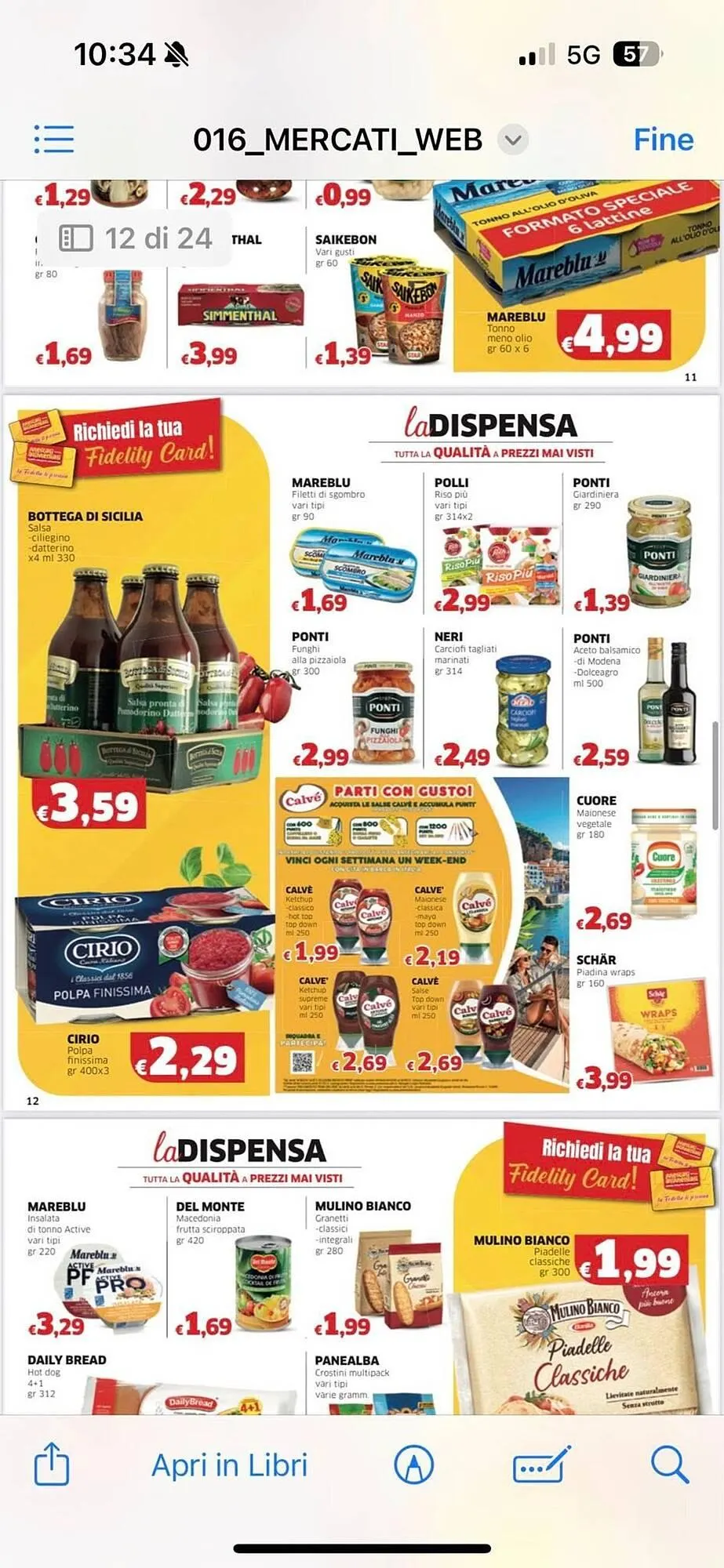 Volantino Mercati Alimentari da 3 luglio a 16 luglio di 2025 - Pagina del volantino 12