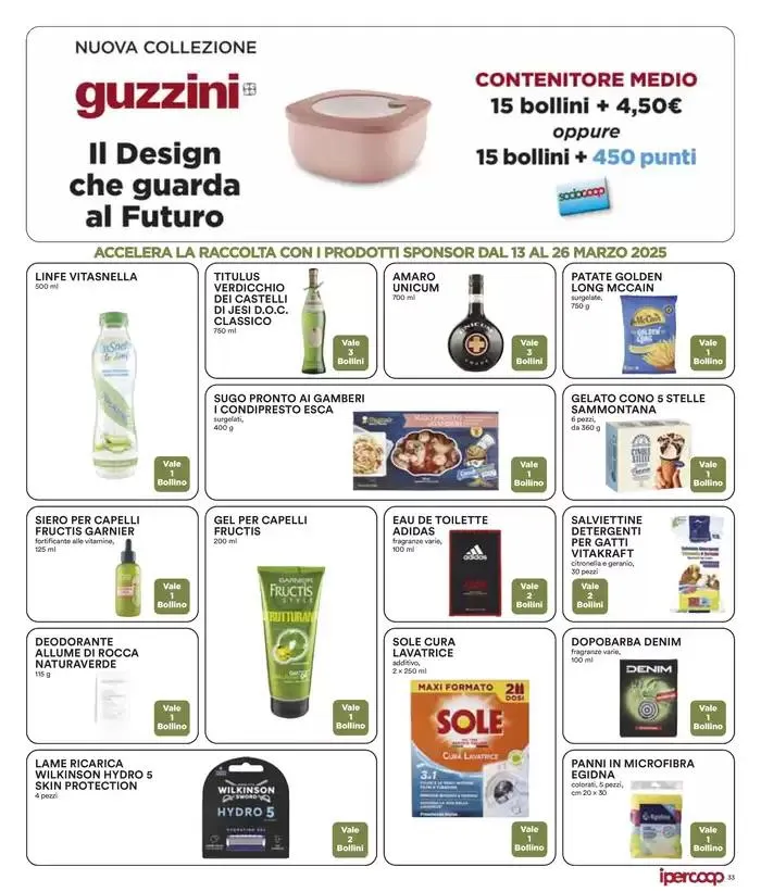 Sconti 30% - 40% - 50% da 13 marzo a 26 marzo di 2025 - Pagina del volantino 33