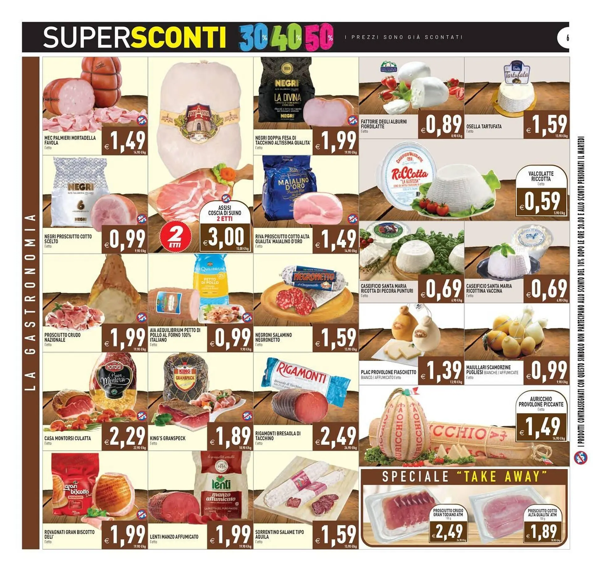 Volantino Supermercati Agorà da 4 giugno a 12 giugno di 2025 - Pagina del volantino 6