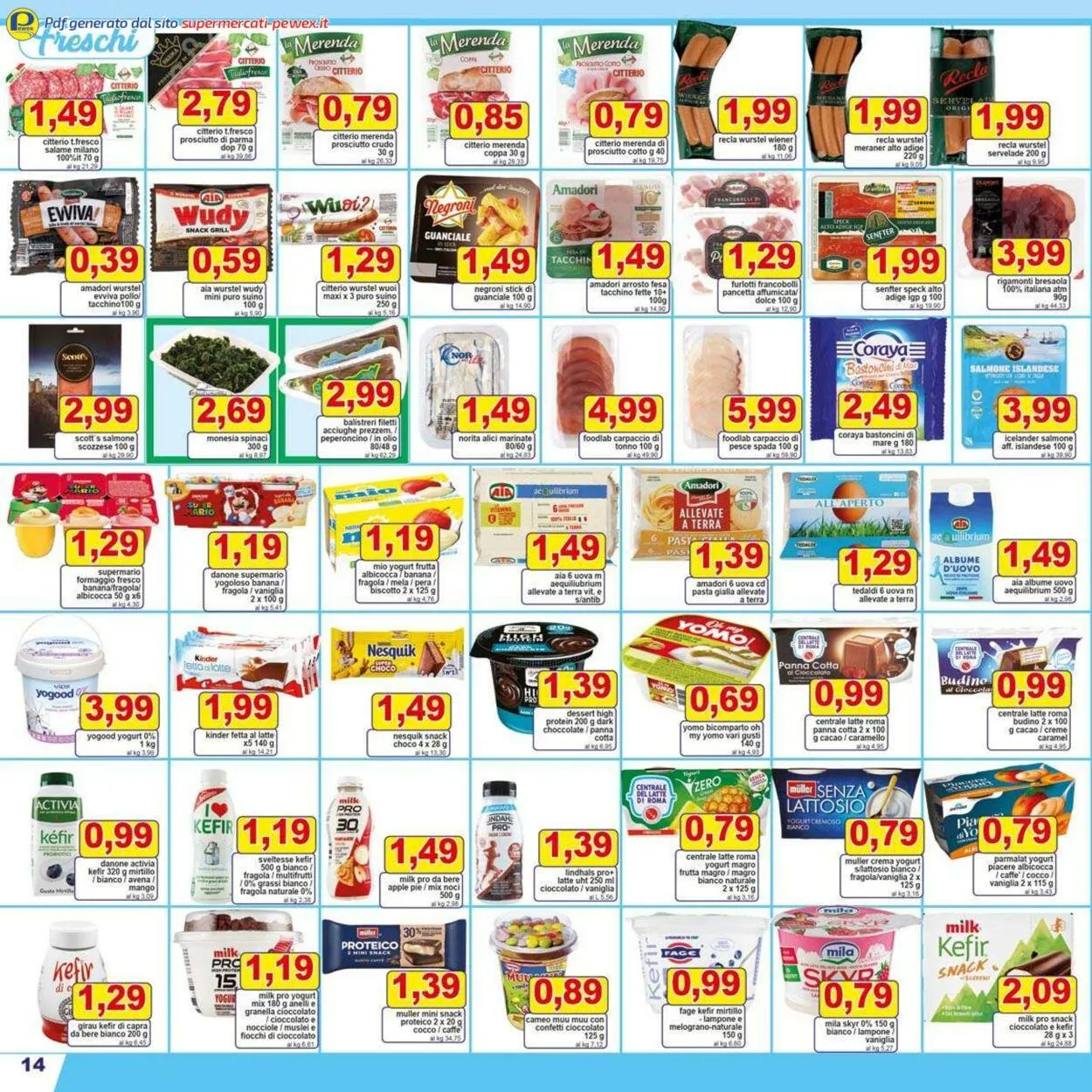 Pewex Volantino attuale da 18 marzo a 1 aprile di 2025 - Pagina del volantino 14