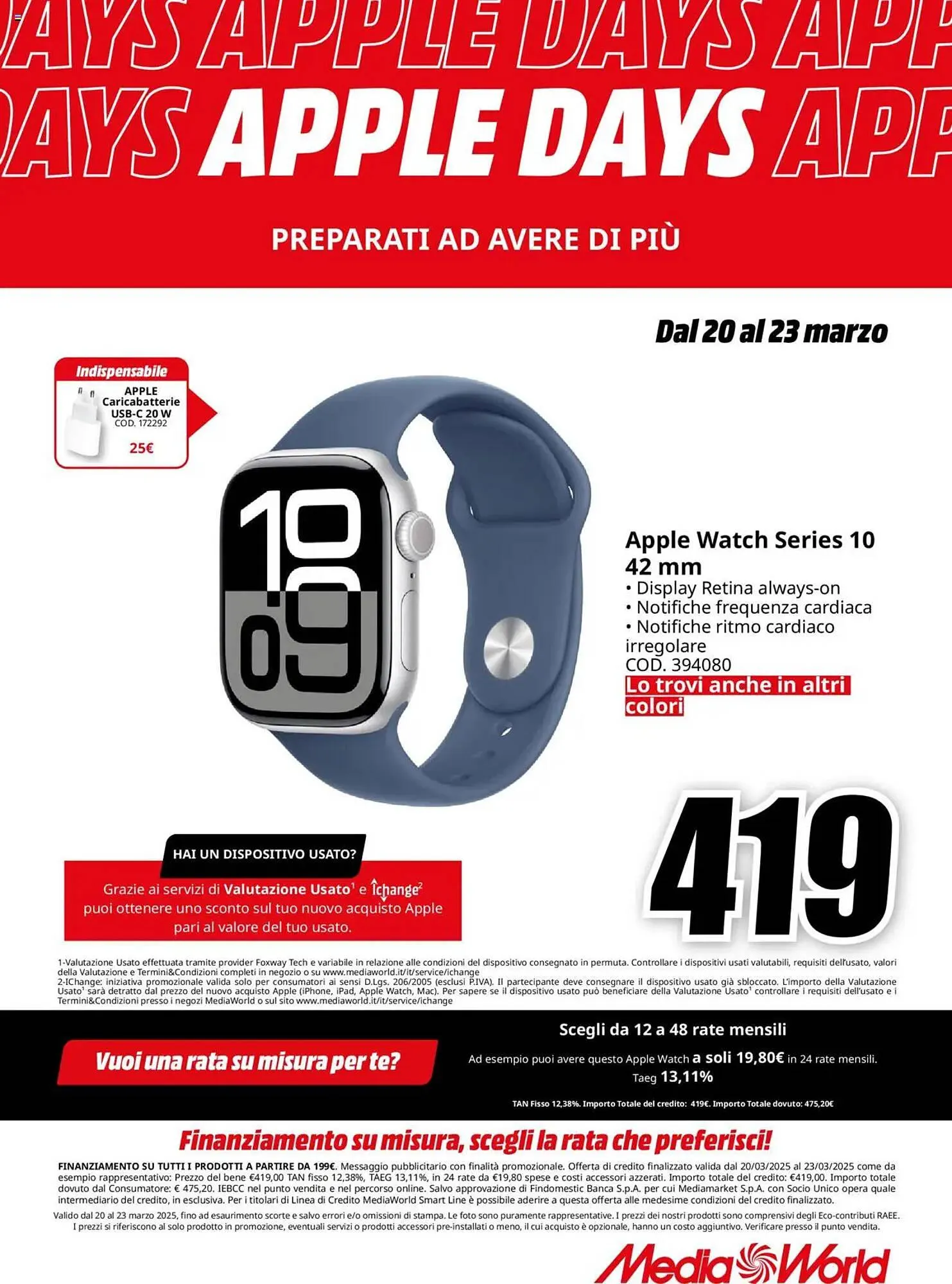 Volantino MediaWorld da 20 marzo a 23 marzo di 2025 - Pagina del volantino 8