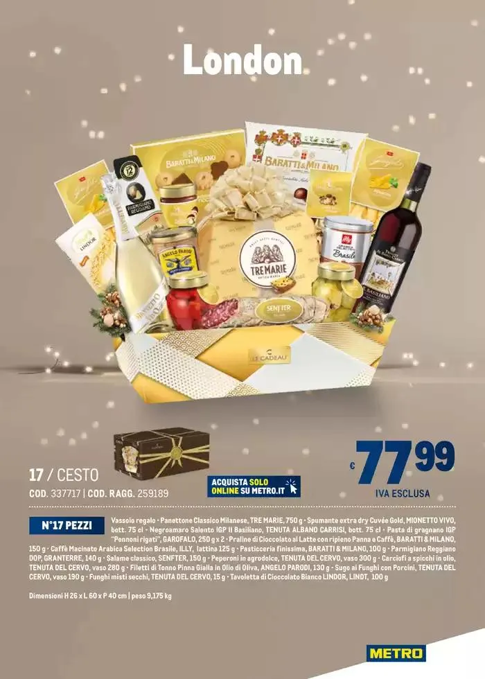 Cesti di Natale Ridotto da 4 novembre a 31 dicembre di 2024 - Pagina del volantino 15