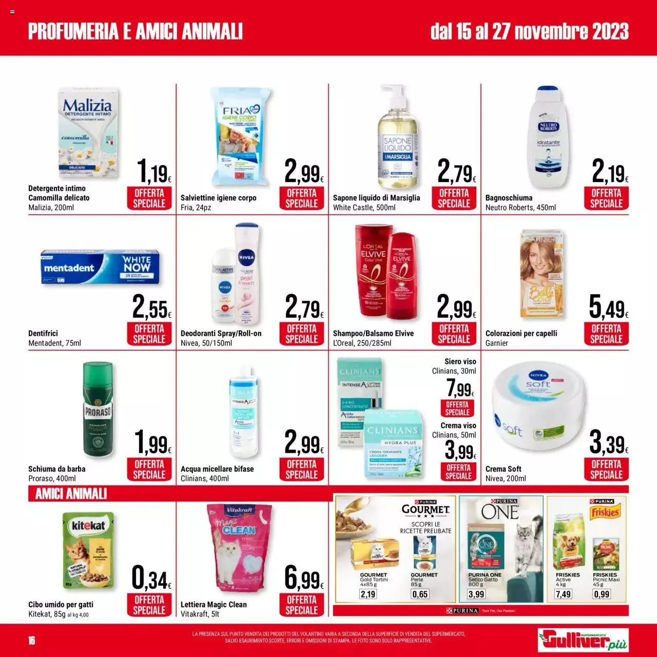 Gulliver - Piú Grandi da 15 novembre a 27 novembre di 2023 - Pagina del volantino 16