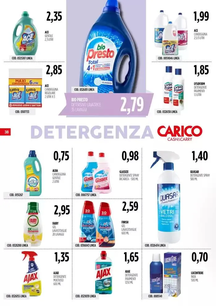 Carico Cash & Carry - Anniversario da 26 settembre a 9 ottobre di 2024 - Pagina del volantino 38