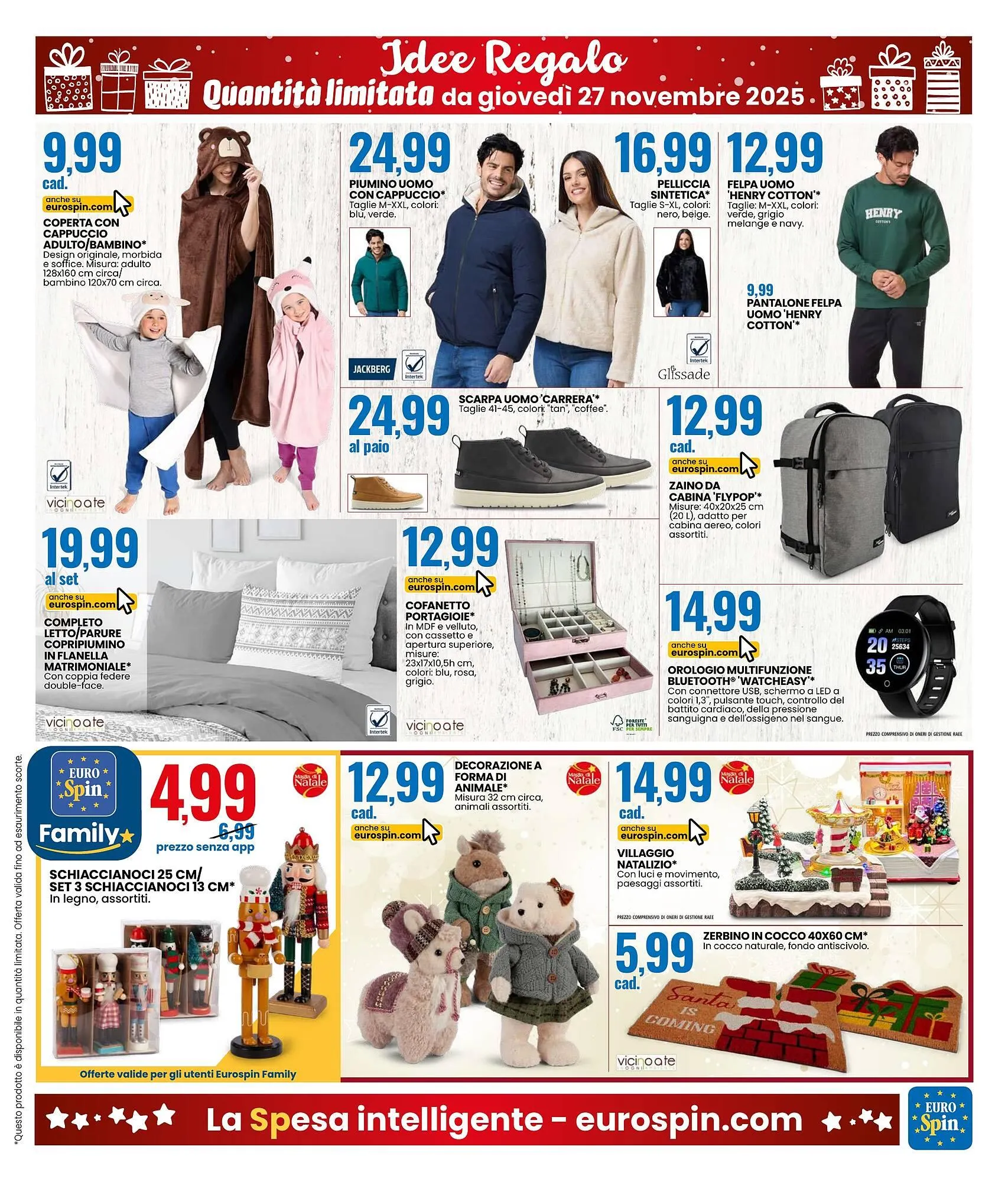 Volantino Eurospin da 27 novembre a 10 dicembre di 2025 - Pagina del volantino 19
