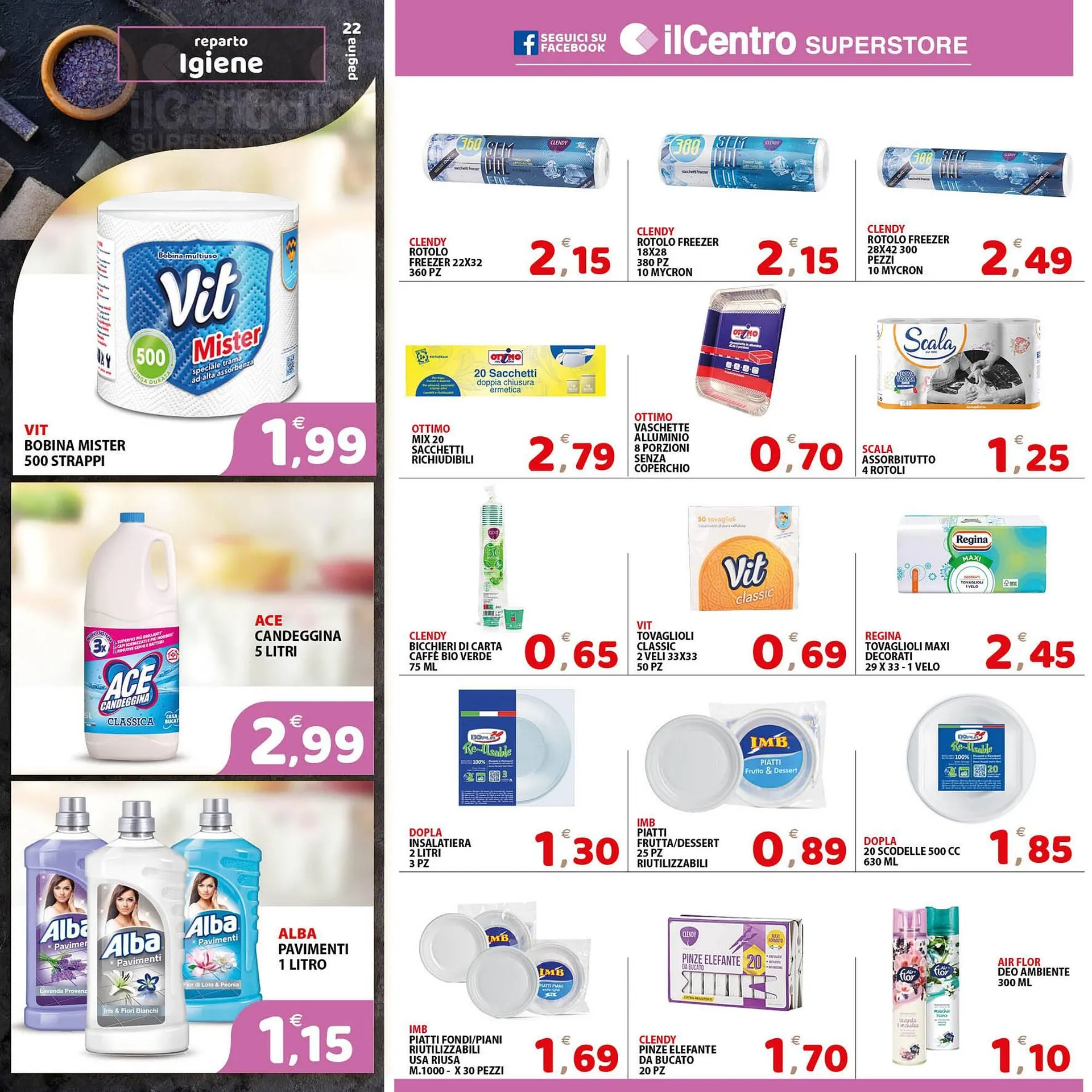 Volantino Il Centro Superstore da 29 ottobre a 11 novembre di 2025 - Pagina del volantino 22