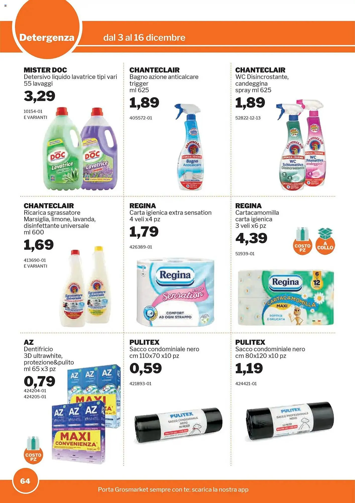 Volantino GrosMarket da 3 dicembre a 16 dicembre di 2025 - Pagina del volantino 64