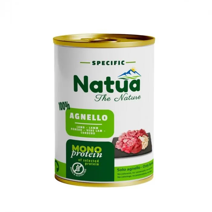 Natua Specific Dog cibo umido per cani lattina 400g