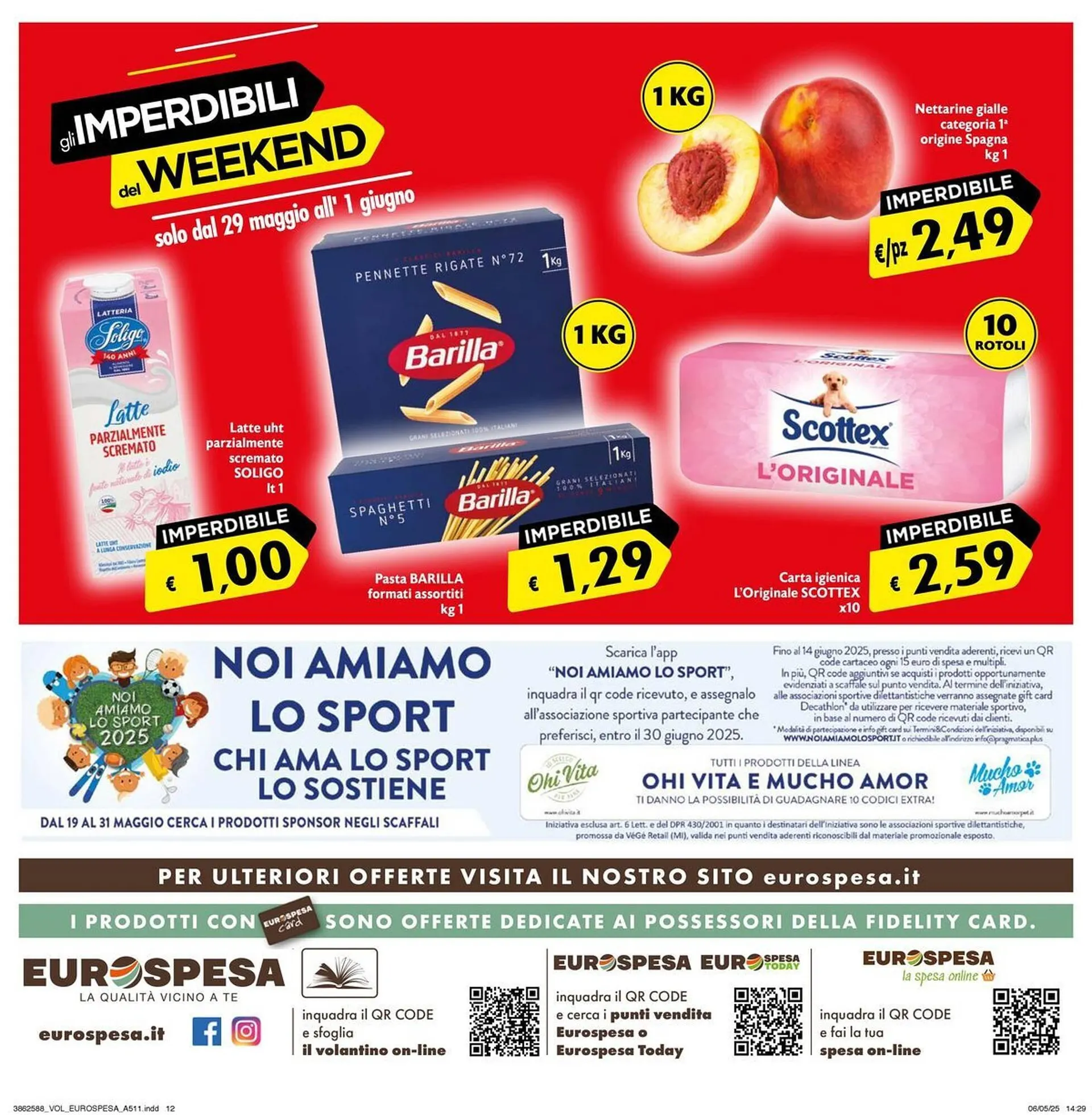 Volantino Eurospesa da 22 maggio a 4 giugno di 2025 - Pagina del volantino 12