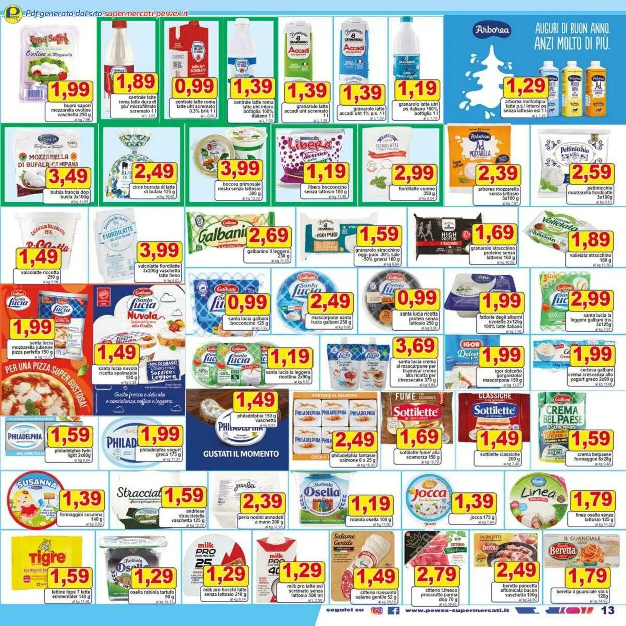 Pewex Volantino attuale da 4 febbraio a 18 febbraio di 2025 - Pagina del volantino 13