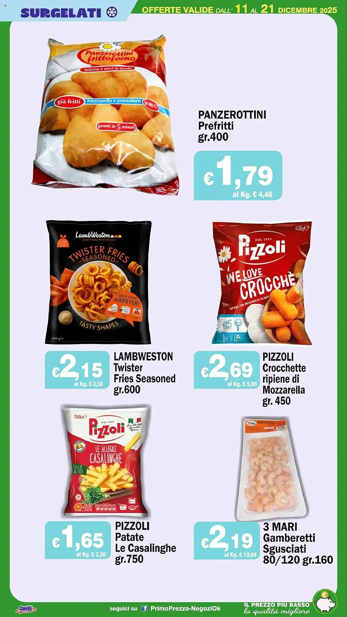 Volantino Primo Prezzo da 11 dicembre a 21 dicembre di 2025 - Pagina del volantino 35