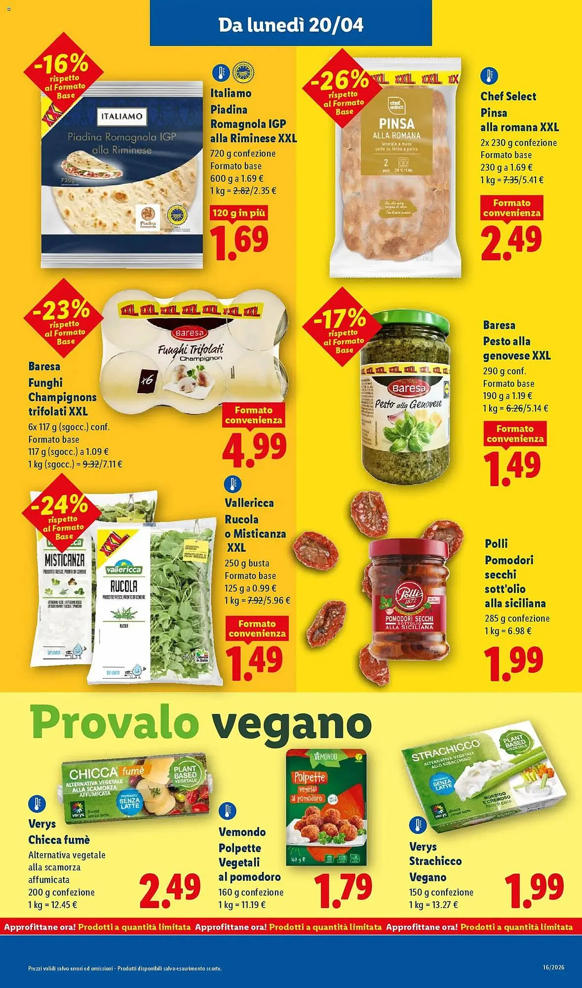 Volantino Lidl da 16 aprile a 22 aprile di 2026 - Pagina del volantino 45