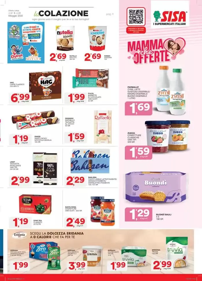 Mamma che offerte da 8 maggio a 21 maggio di 2025 - Pagina del volantino 9