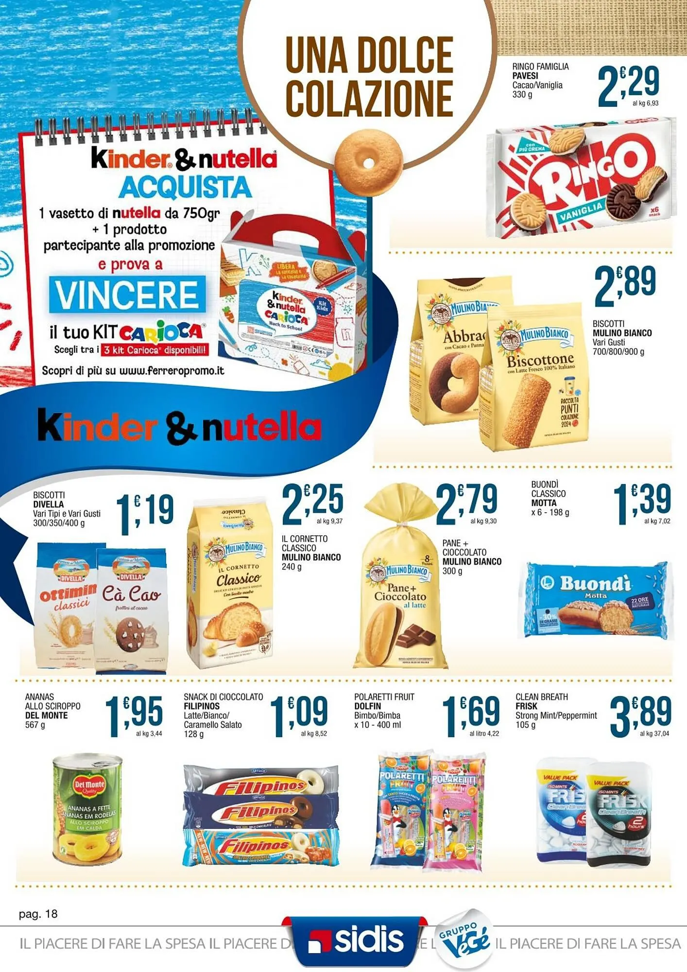 Volantino Maxi Sidis da 26 agosto a 7 settembre di 2024 - Pagina del volantino 18