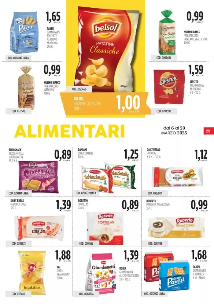 Offerte da 6 marzo a 20 marzo di 2025 - Pagina del volantino 25