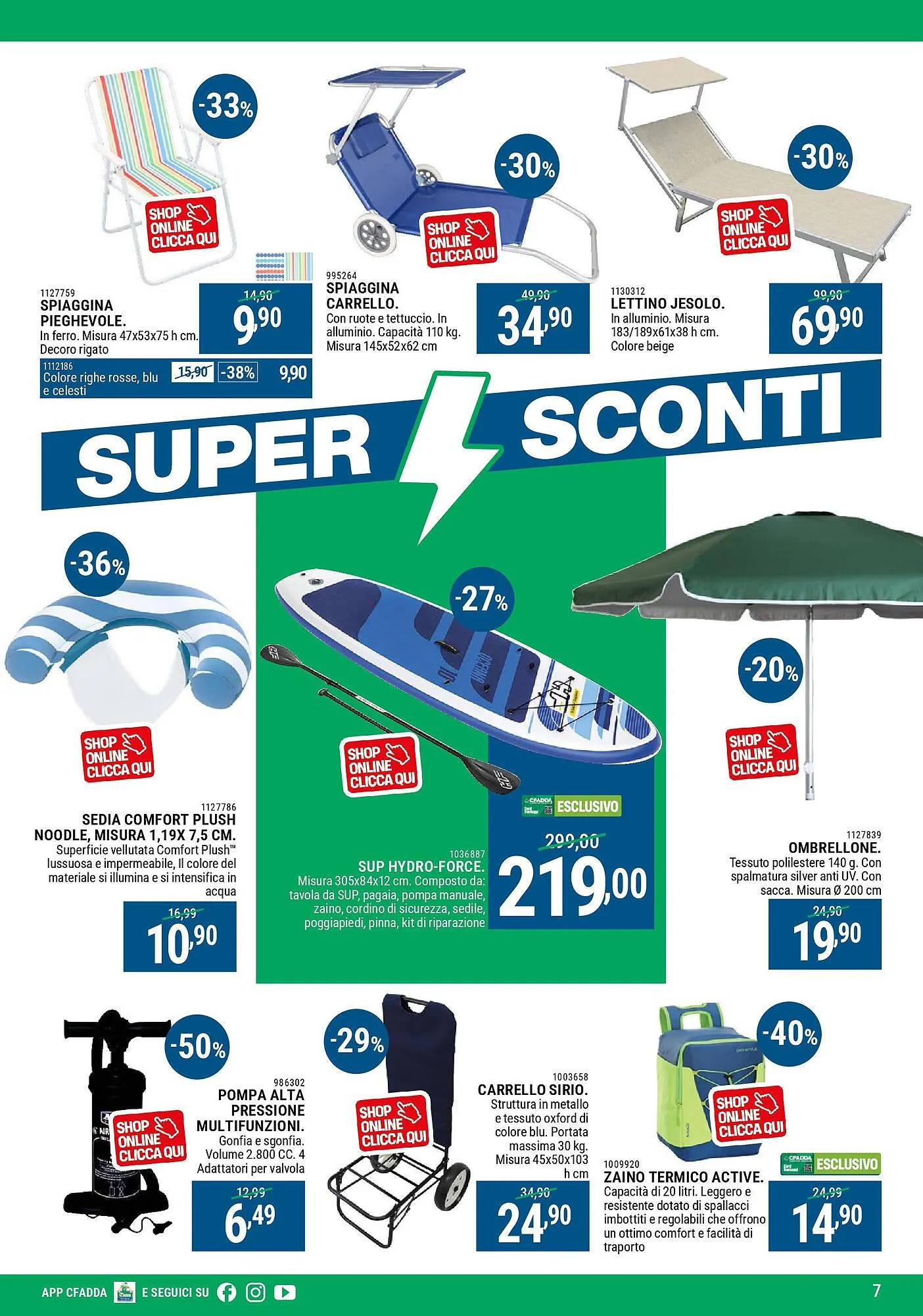 Volantino Cfadda da 2 luglio a 27 luglio di 2025 - Pagina del volantino 7