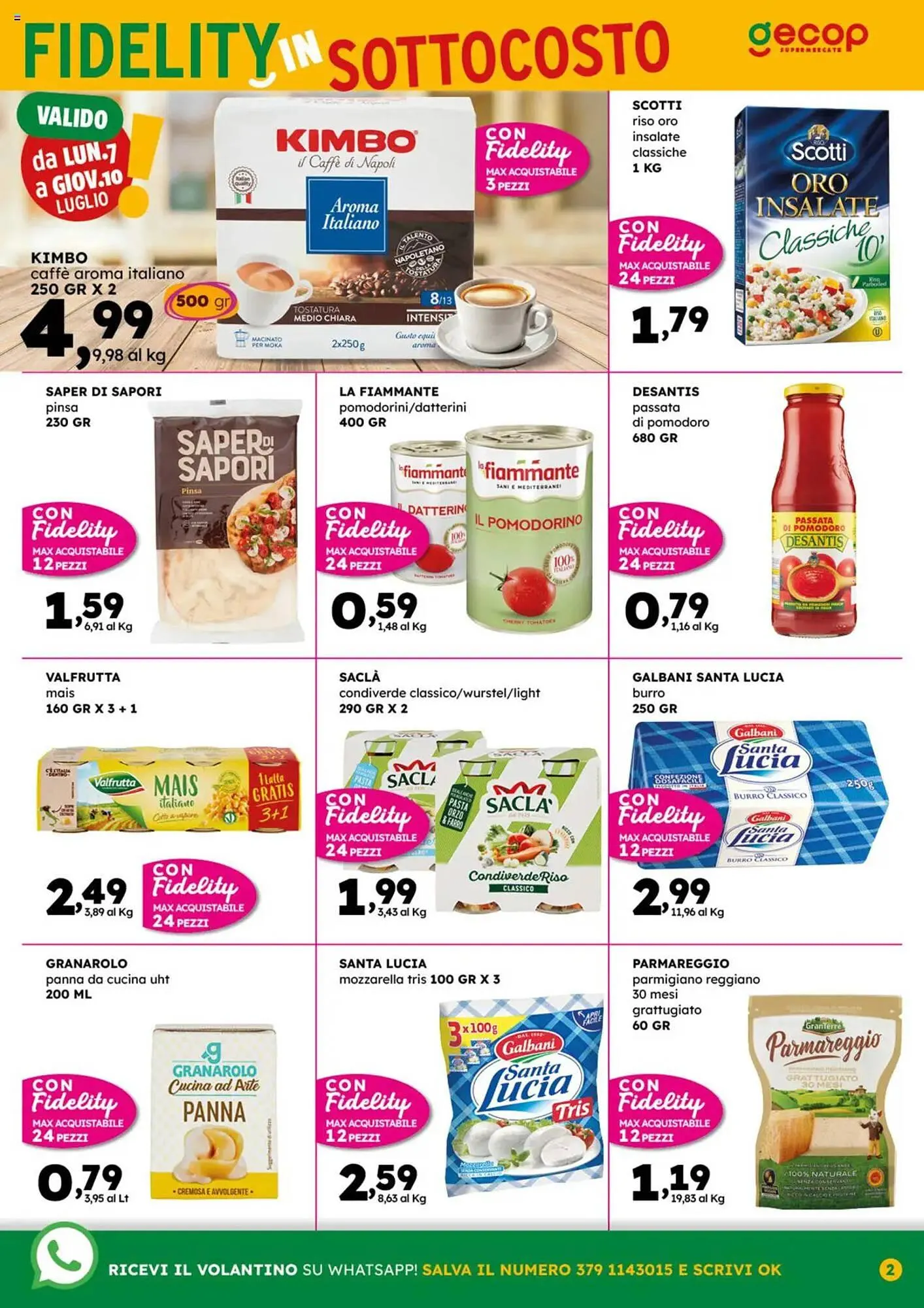 Volantino Gecop da 30 giugno a 13 luglio di 2025 - Pagina del volantino 2