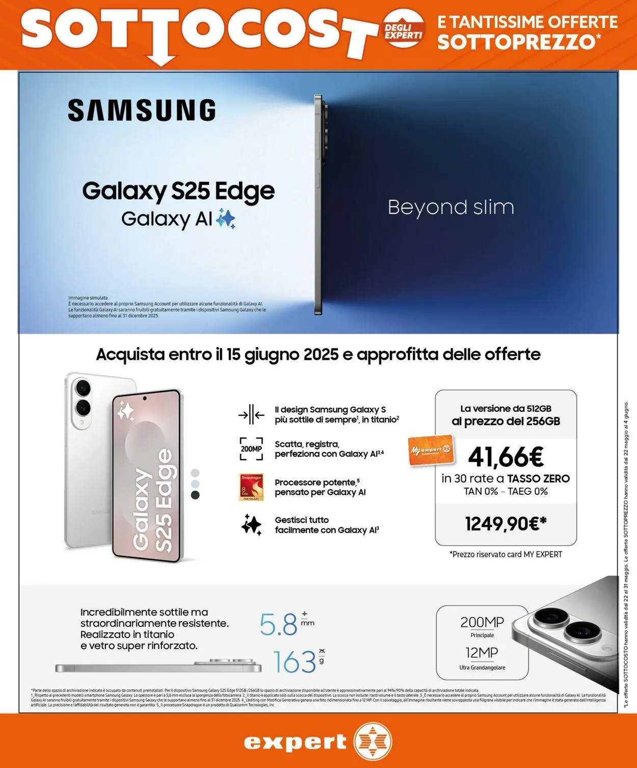 Expert Volantino attuale da 22 maggio a 31 maggio di 2025 - Pagina del volantino 6