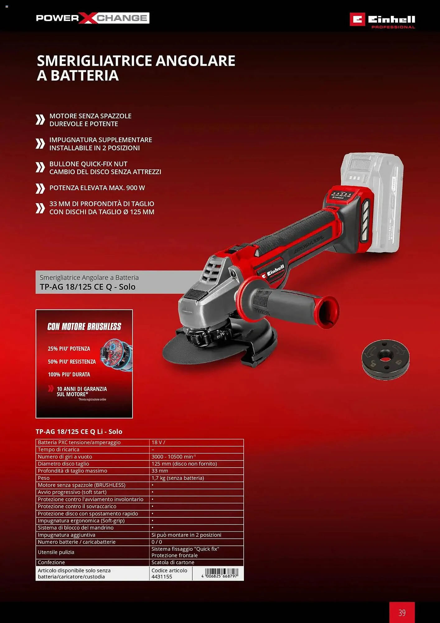 Volantino Einhell da 17 marzo a 31 dicembre di 2026 - Pagina del volantino 41