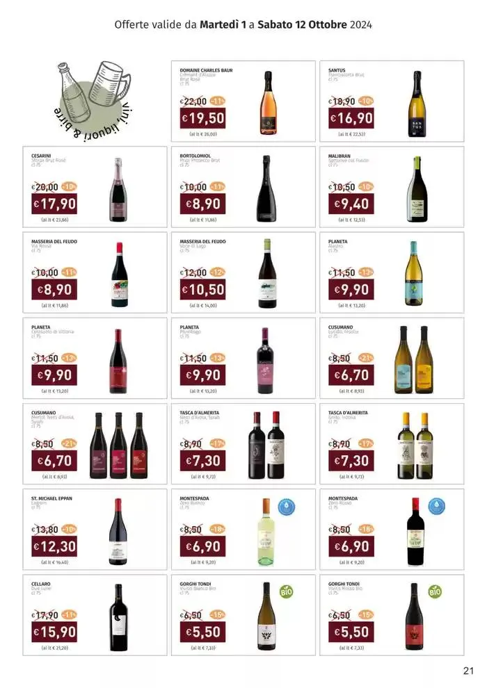 Belli buoni bio da 1 ottobre a 12 ottobre di 2024 - Pagina del volantino 21