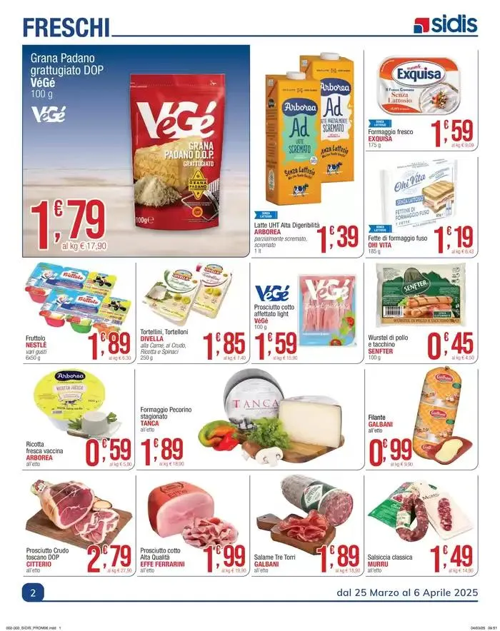 Il piacere di fare la spesa da 25 marzo a 6 aprile di 2025 - Pagina del volantino 2