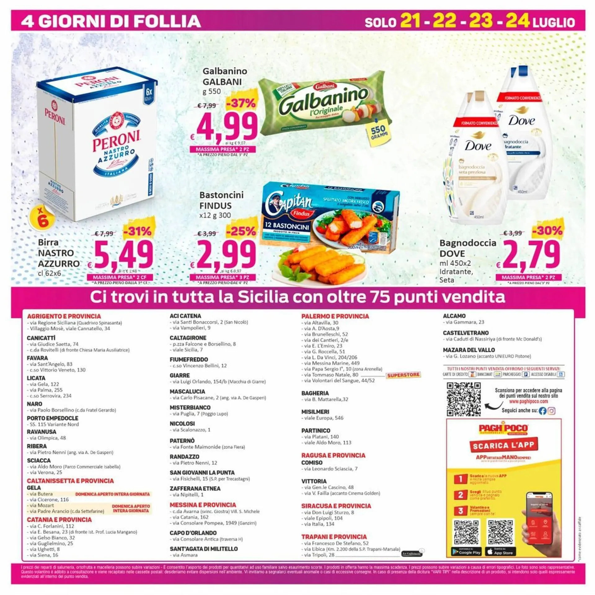Volantino Paghi Poco da 15 luglio a 24 luglio di 2025 - Pagina del volantino 20
