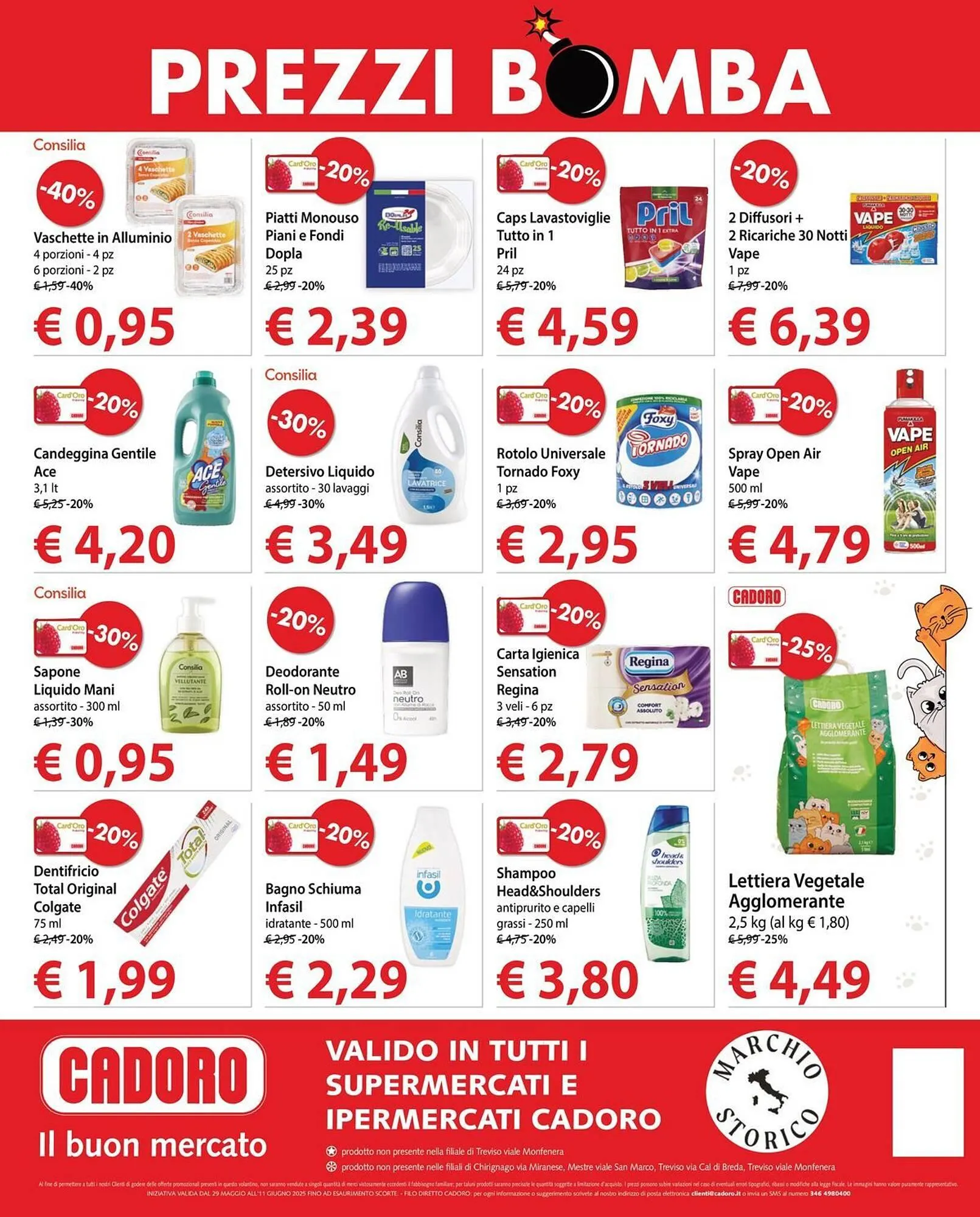 Volantino Cadoro da 29 maggio a 11 giugno di 2025 - Pagina del volantino 8