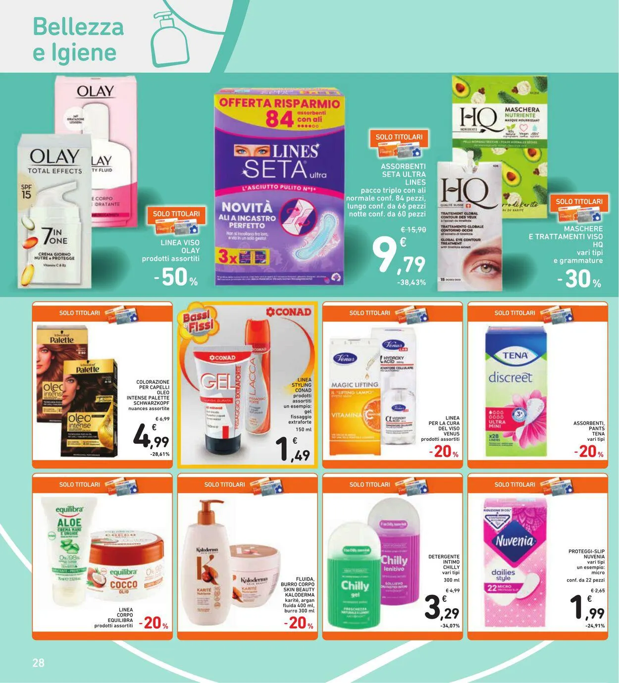 Conad - Spazio - Roma Volantino attuale da 5 gennaio a 14 gennaio di 2024 - Pagina del volantino 28