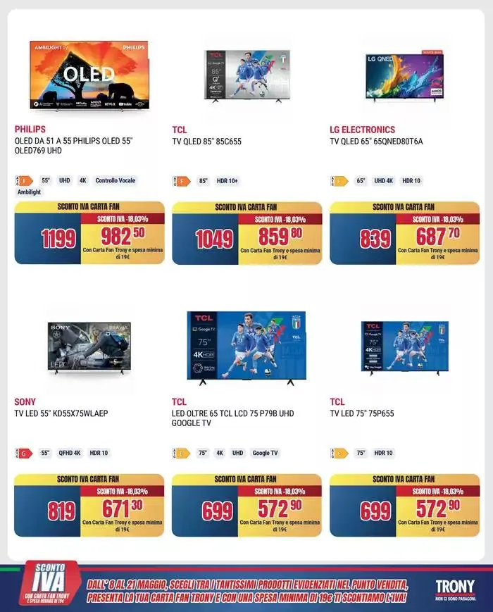 Sconto iva da 8 maggio a 21 maggio di 2025 - Pagina del volantino 19