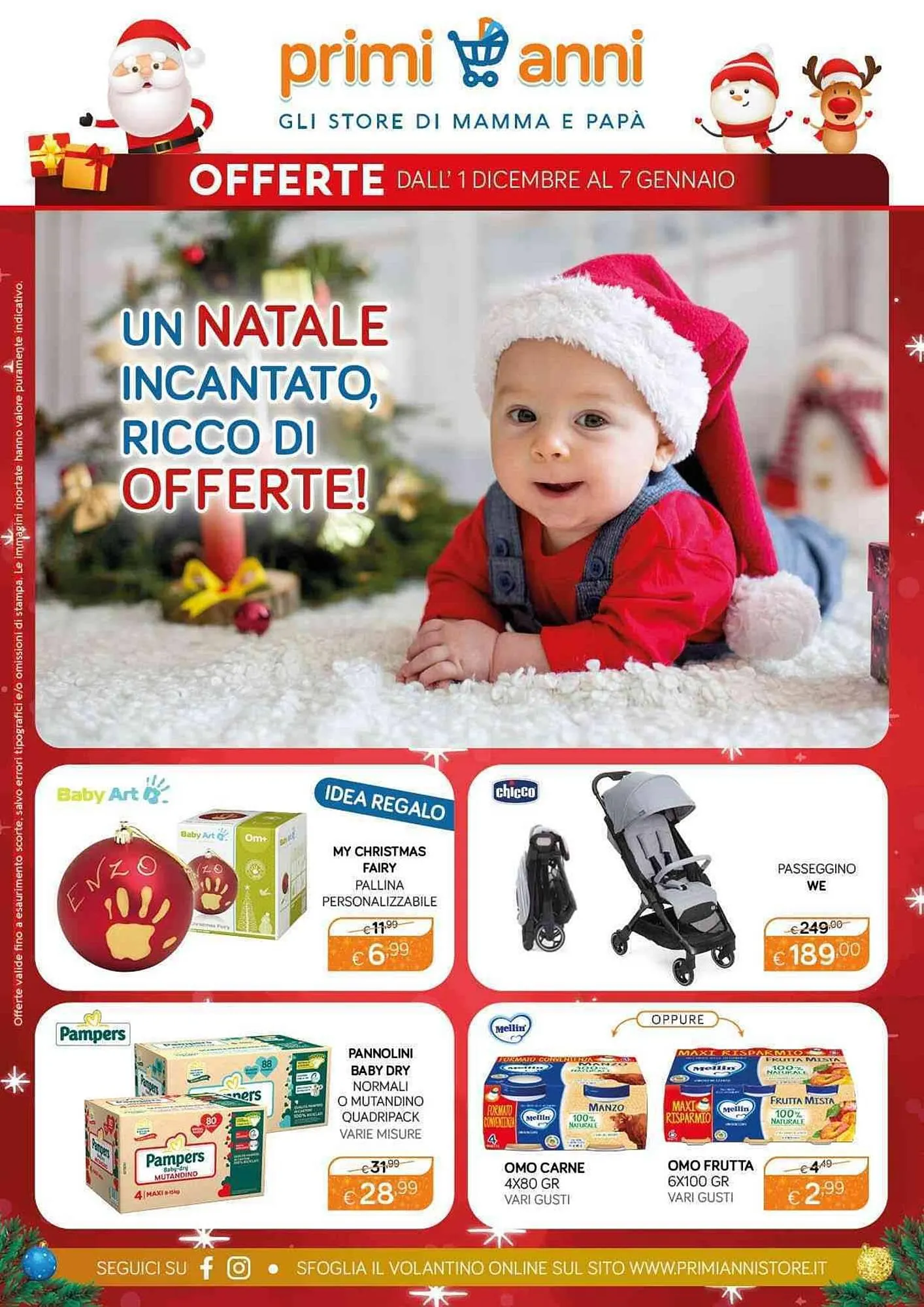 Volantino Primi Anni da 1 dicembre a 7 gennaio di 2024 - Pagina del volantino