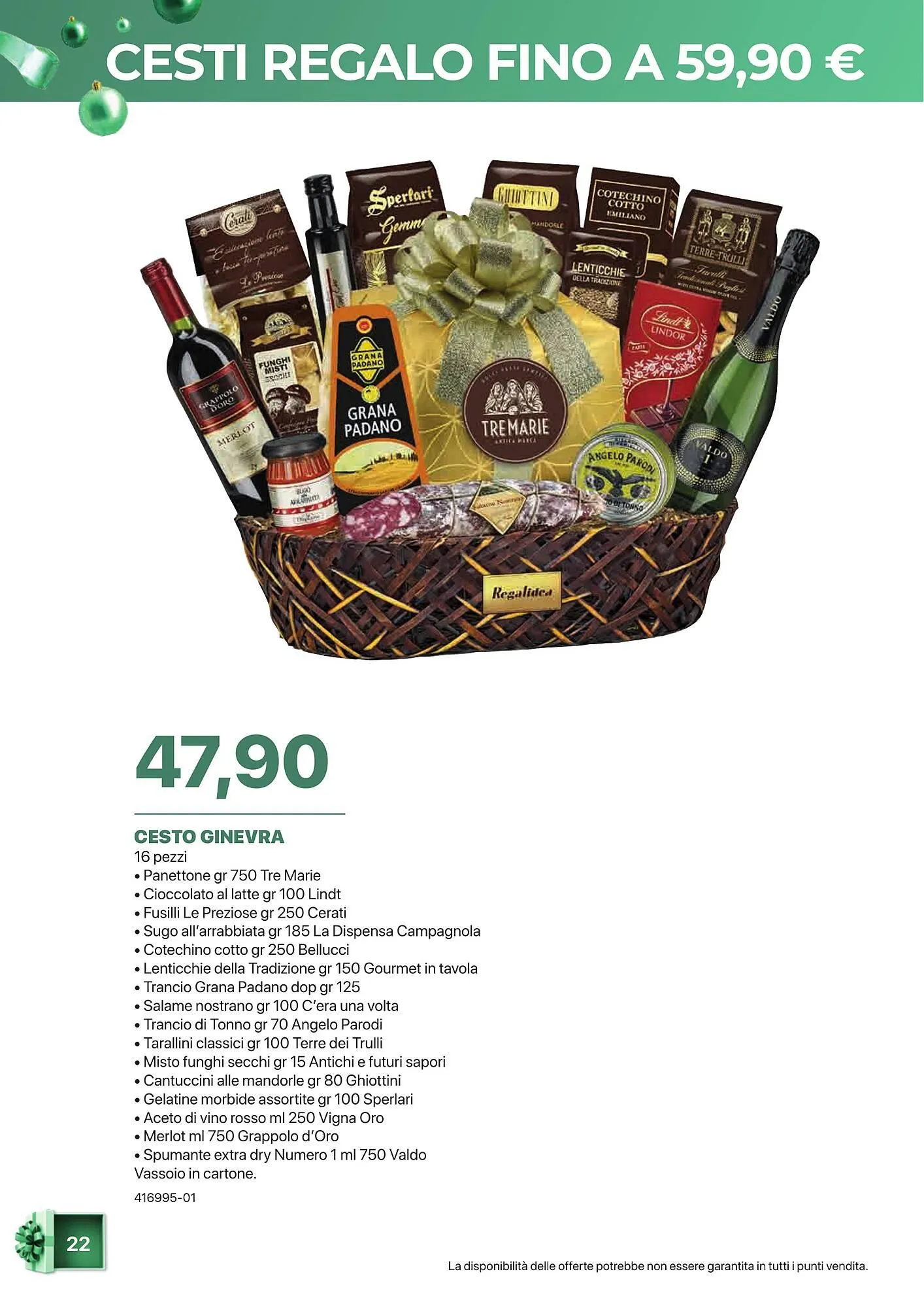 Volantino GrosMarket da 17 dicembre a 25 dicembre di 2025 - Pagina del volantino 22