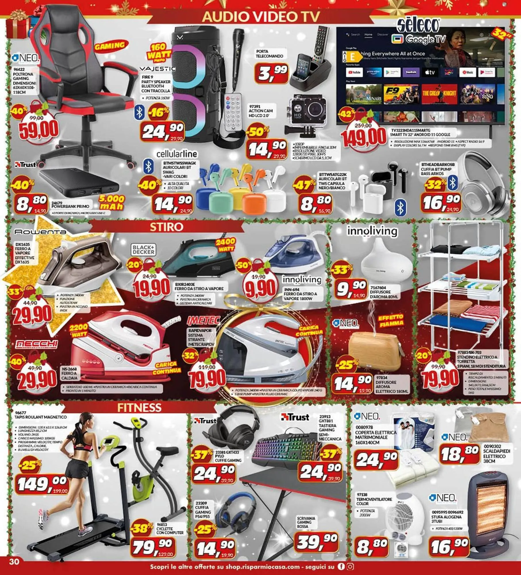 Volantino Risparmio Casa da 25 novembre a 17 dicembre di 2023 - Pagina del volantino 30