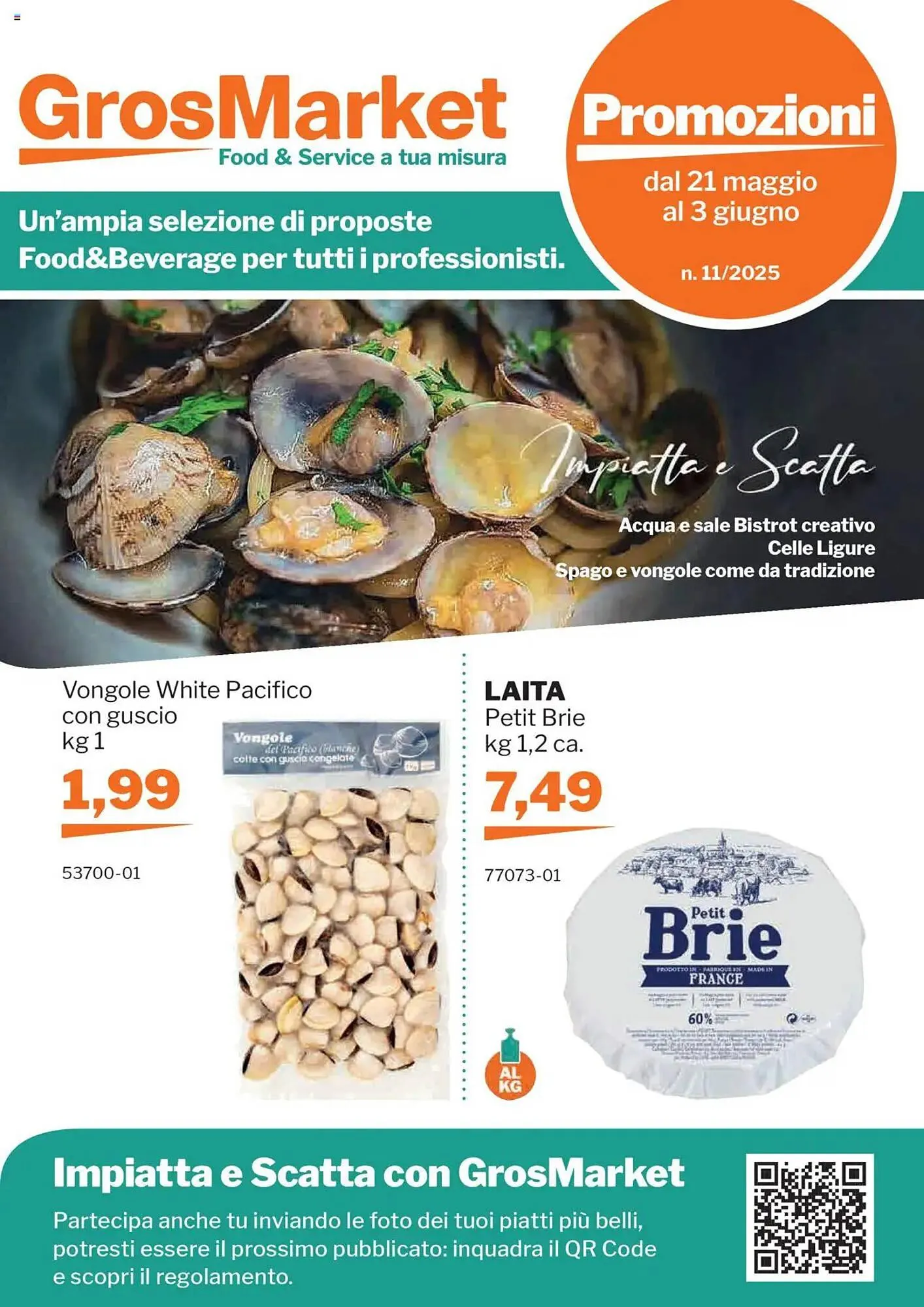 Volantino GrosMarket da 21 maggio a 3 giugno di 2025 - Pagina del volantino 1