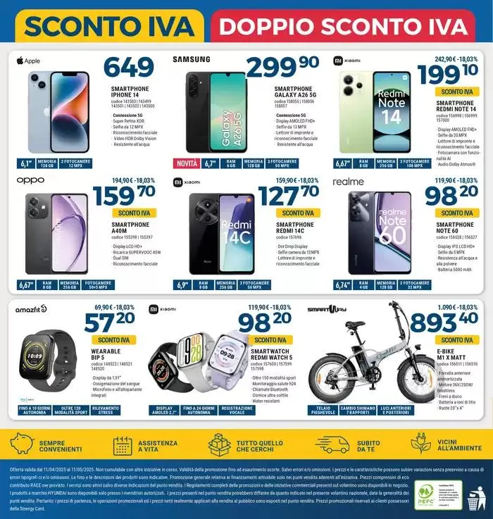 Sconto Iva da 11 aprile a 11 maggio di 2025 - Pagina del volantino 8