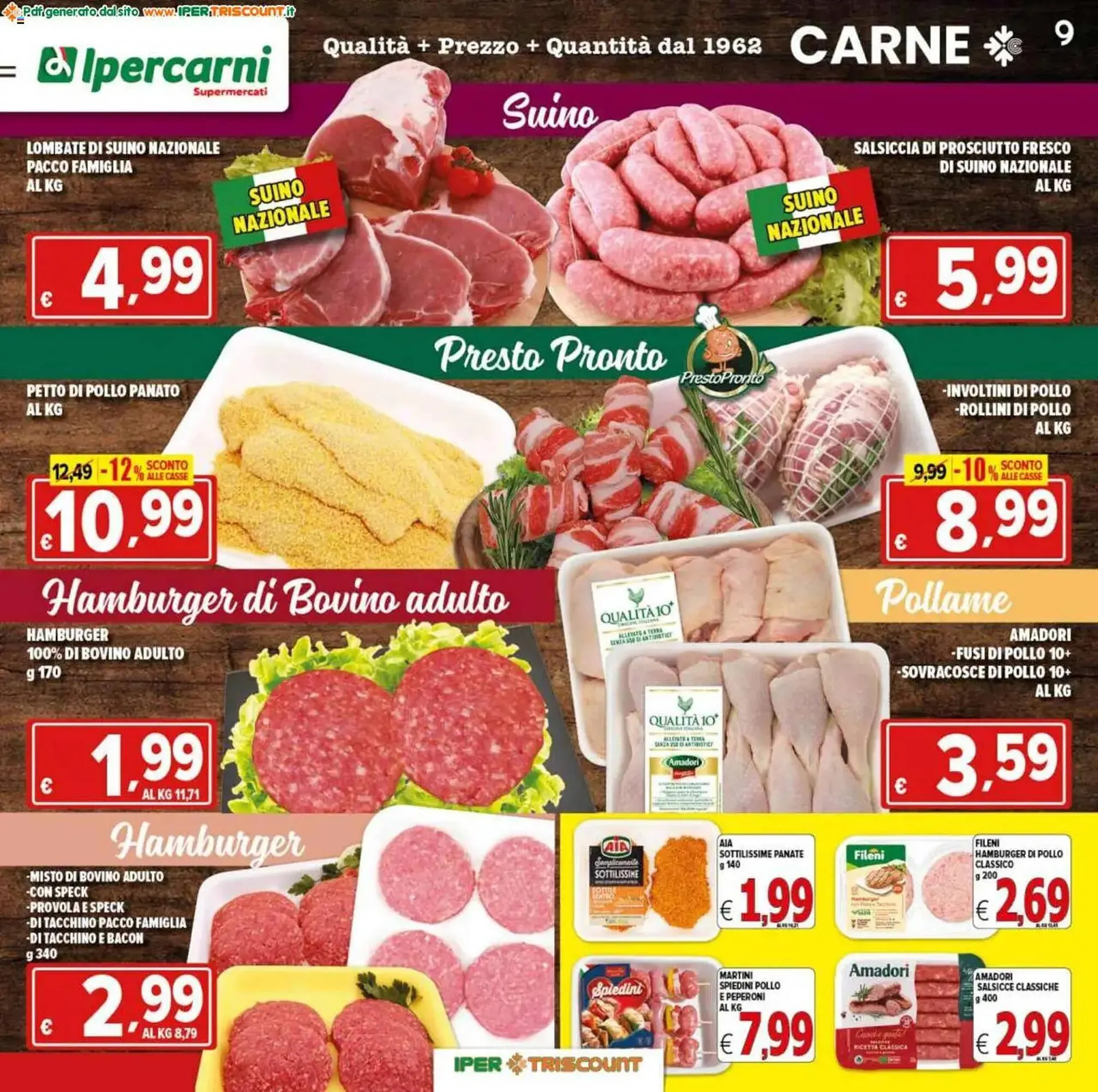 Volantino Iper Triscount da 25 luglio a 5 agosto di 2025 - Pagina del volantino 9