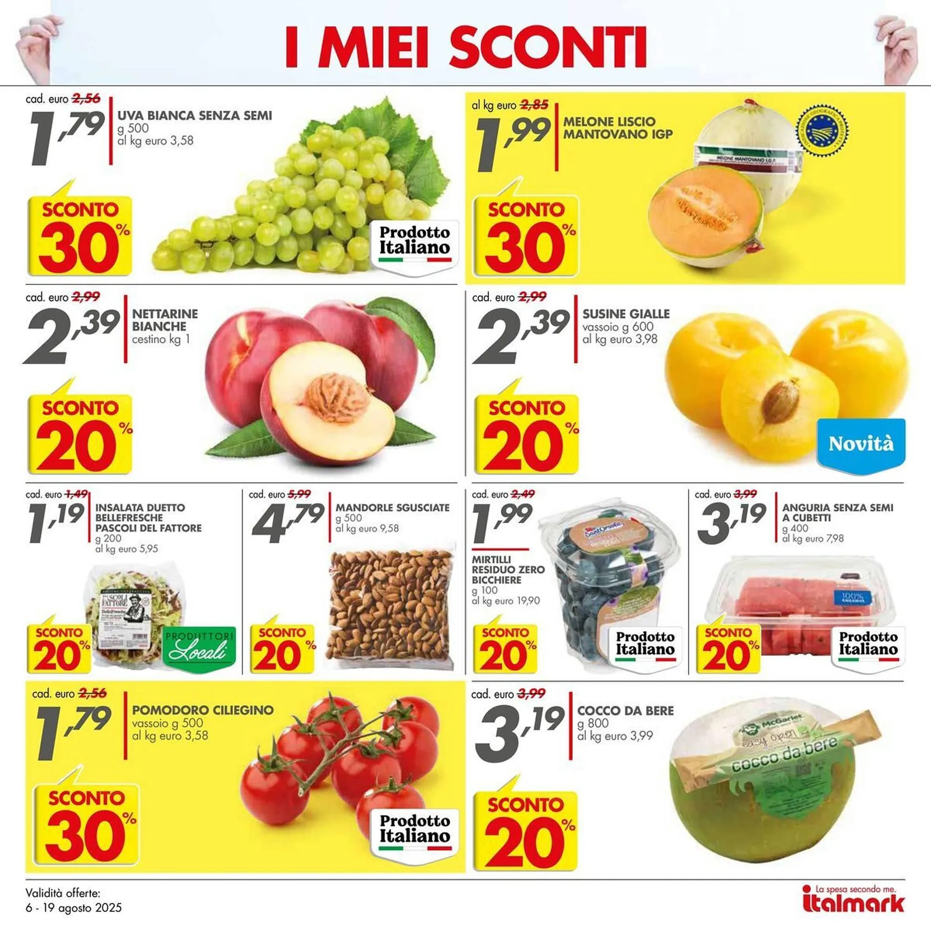 Volantino Italmark da 6 agosto a 19 agosto di 2025 - Pagina del volantino 11