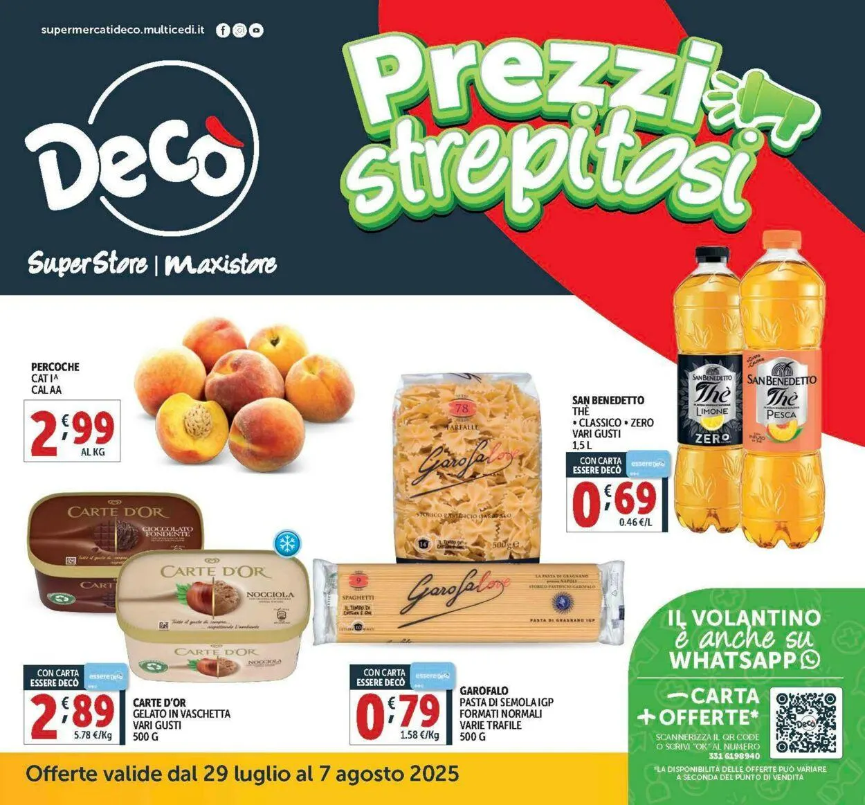 Deco Volantino attuale da 31 luglio a 14 agosto di 2025 - Pagina del volantino 1