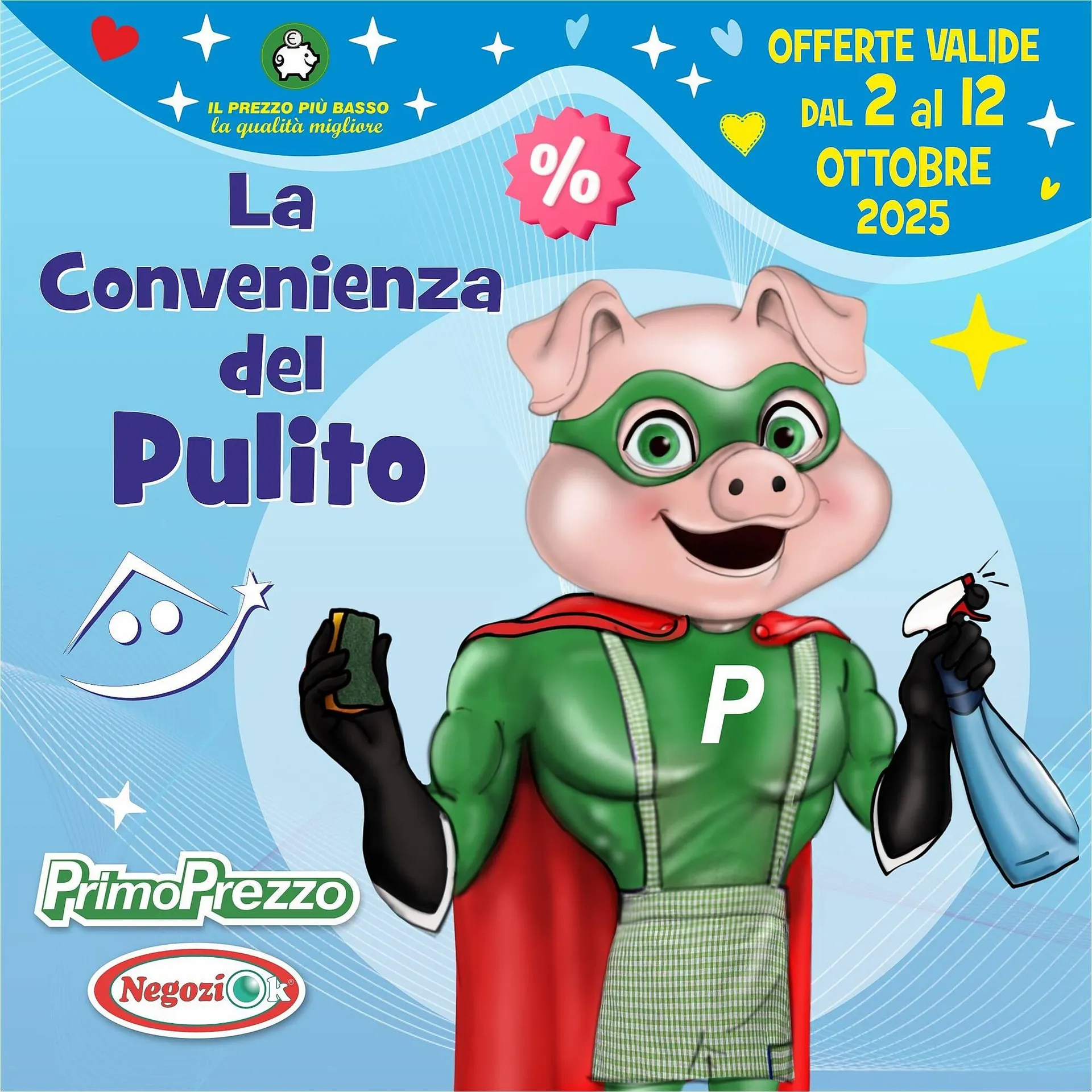 Volantino Primo Prezzo da 2 ottobre a 12 ottobre di 2025 - Pagina del volantino 1