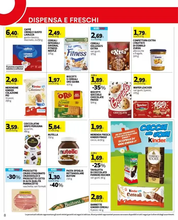 -25% su prodotti della linea da 27 marzo a 9 aprile di 2025 - Pagina del volantino 8