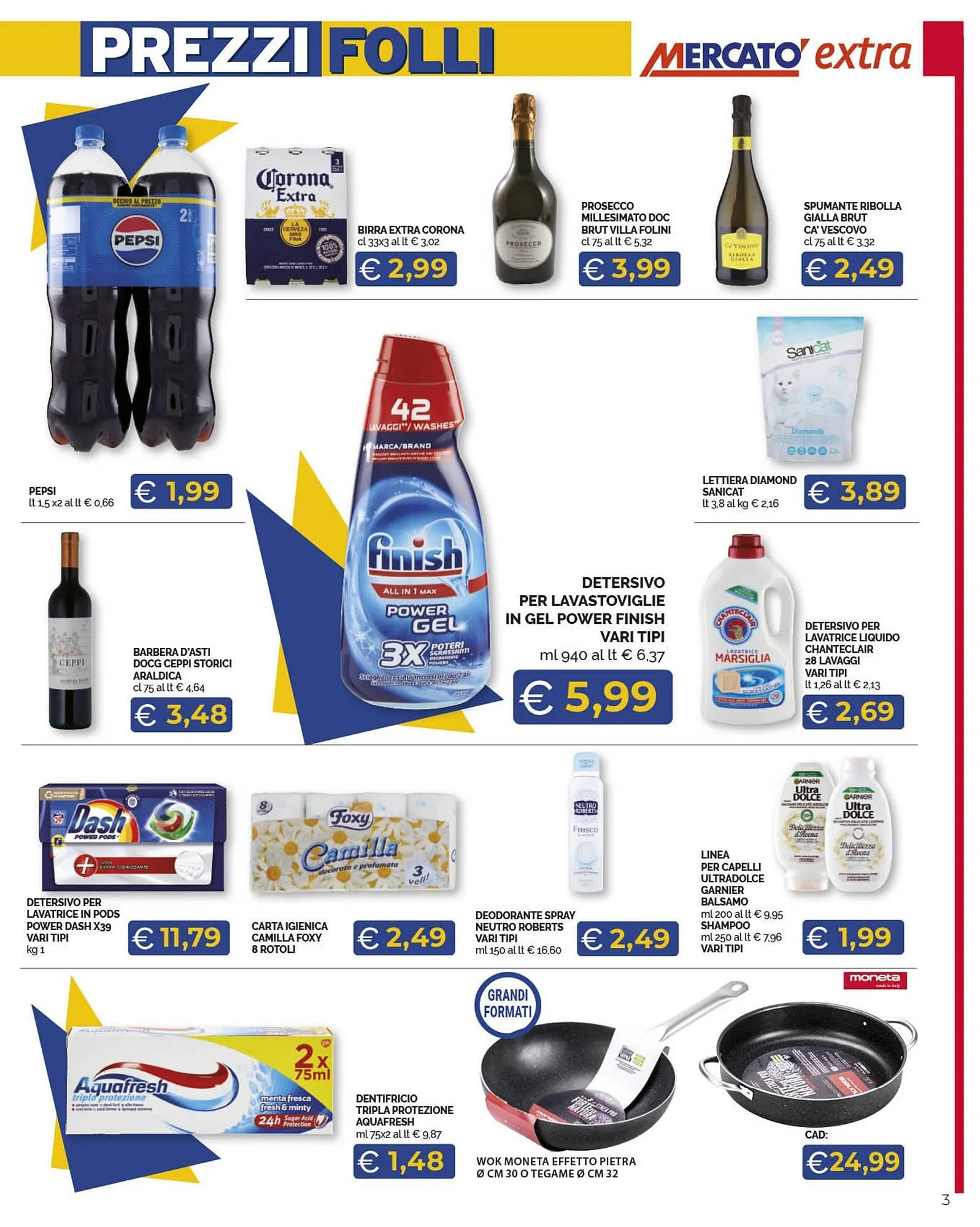 Volantino Mercatò Extra da 1 agosto a 11 agosto di 2024 - Pagina del volantino 3