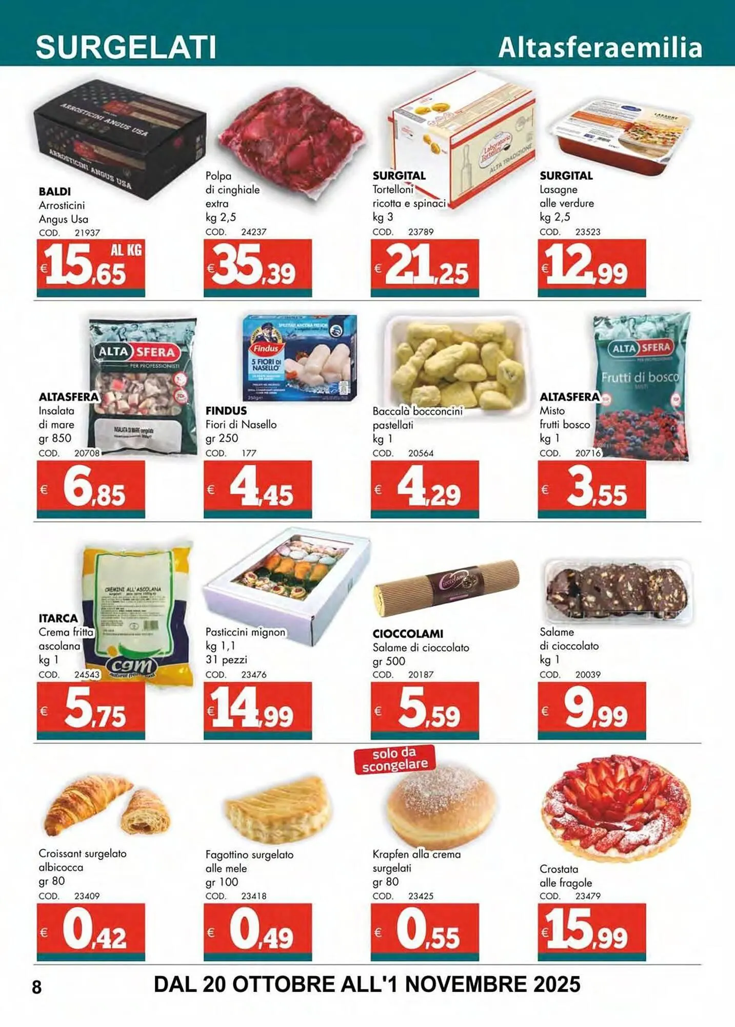 Volantino Altasfera da 20 ottobre a 1 novembre di 2025 - Pagina del volantino 8