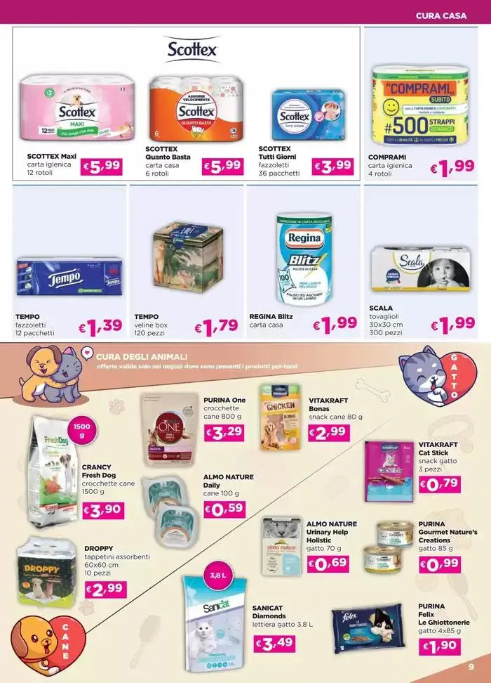 Benvenuta convenienza! da 19 marzo a 8 aprile di 2025 - Pagina del volantino 9