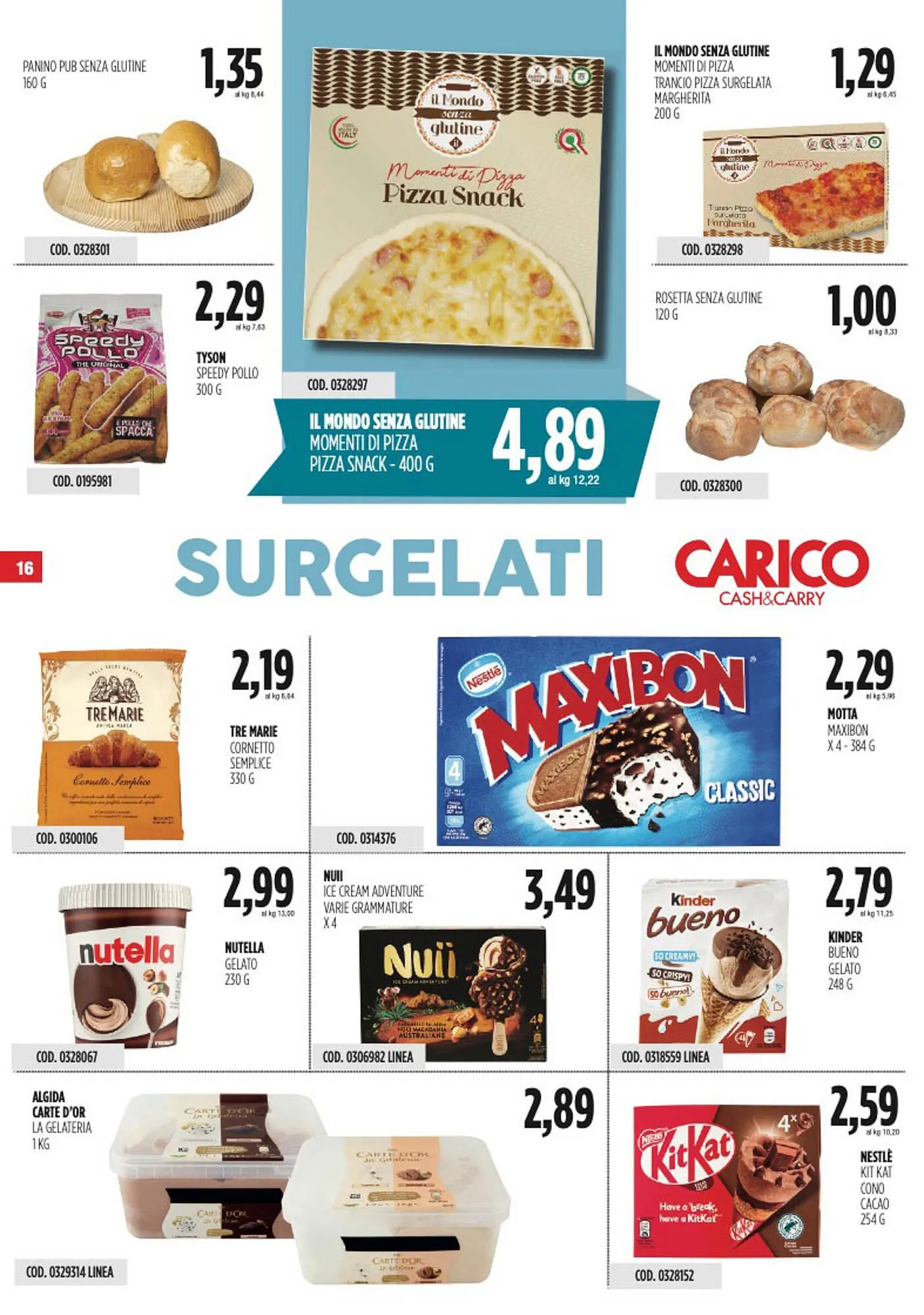 Volantino Carico Cash & Carry da 25 settembre a 8 ottobre di 2025 - Pagina del volantino 16