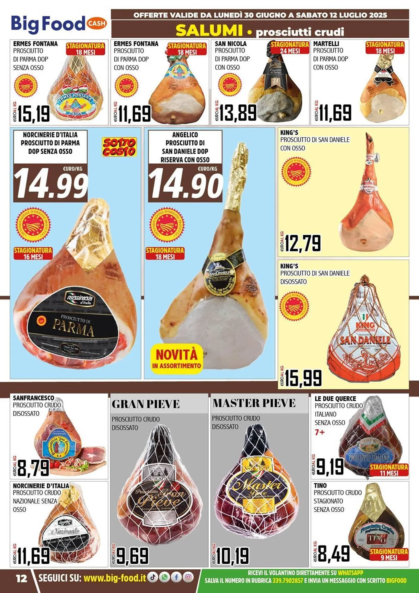 Volantino Big Food da 30 giugno a 12 luglio di 2025 - Pagina del volantino 12