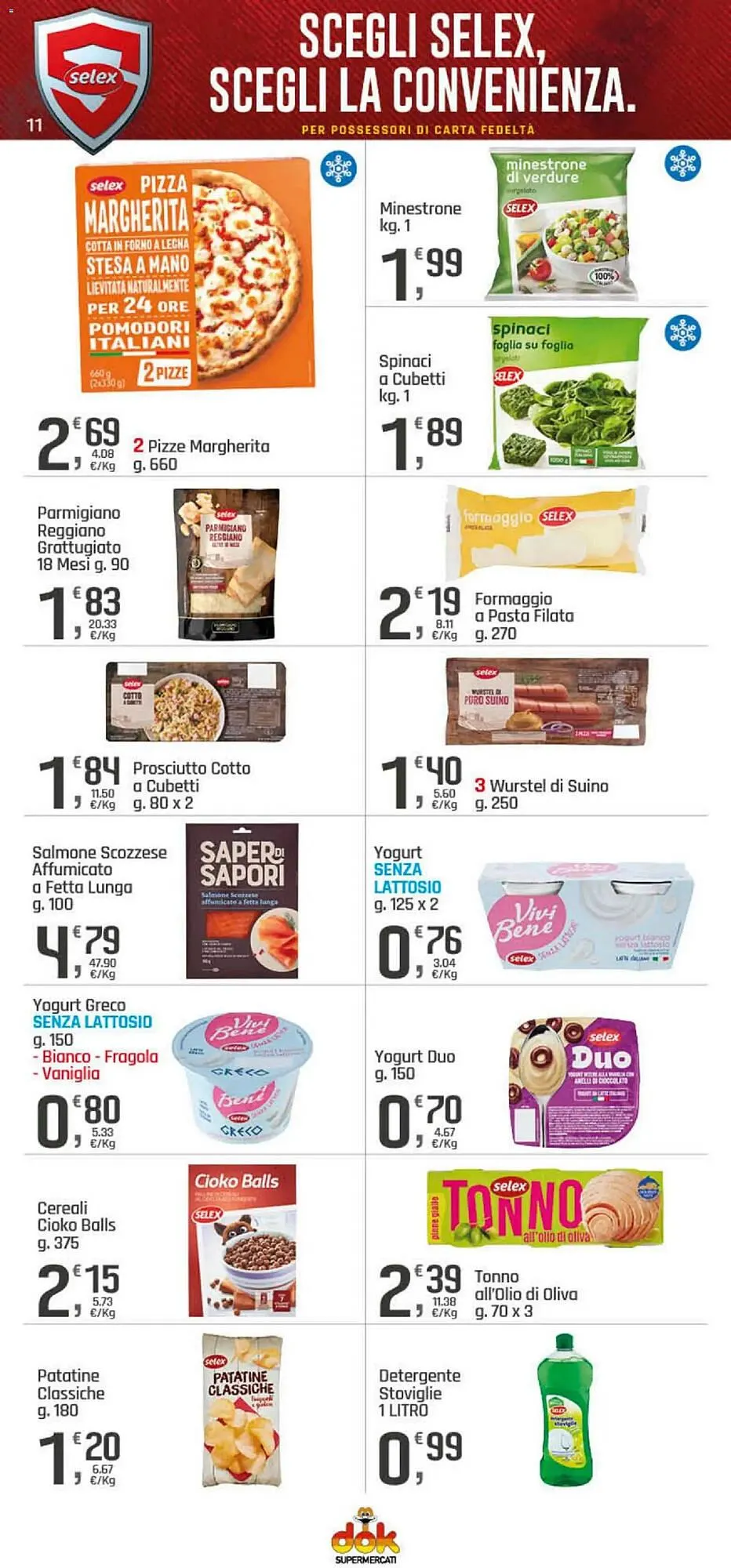 Volantino Supermercati Dok da 6 novembre a 16 novembre di 2025 - Pagina del volantino 11