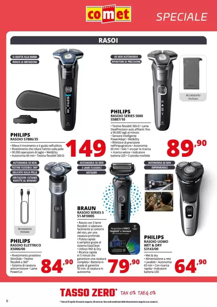 Speciale Piccoli Elettrodomestici! da 17 aprile a 7 maggio di 2025 - Pagina del volantino 6