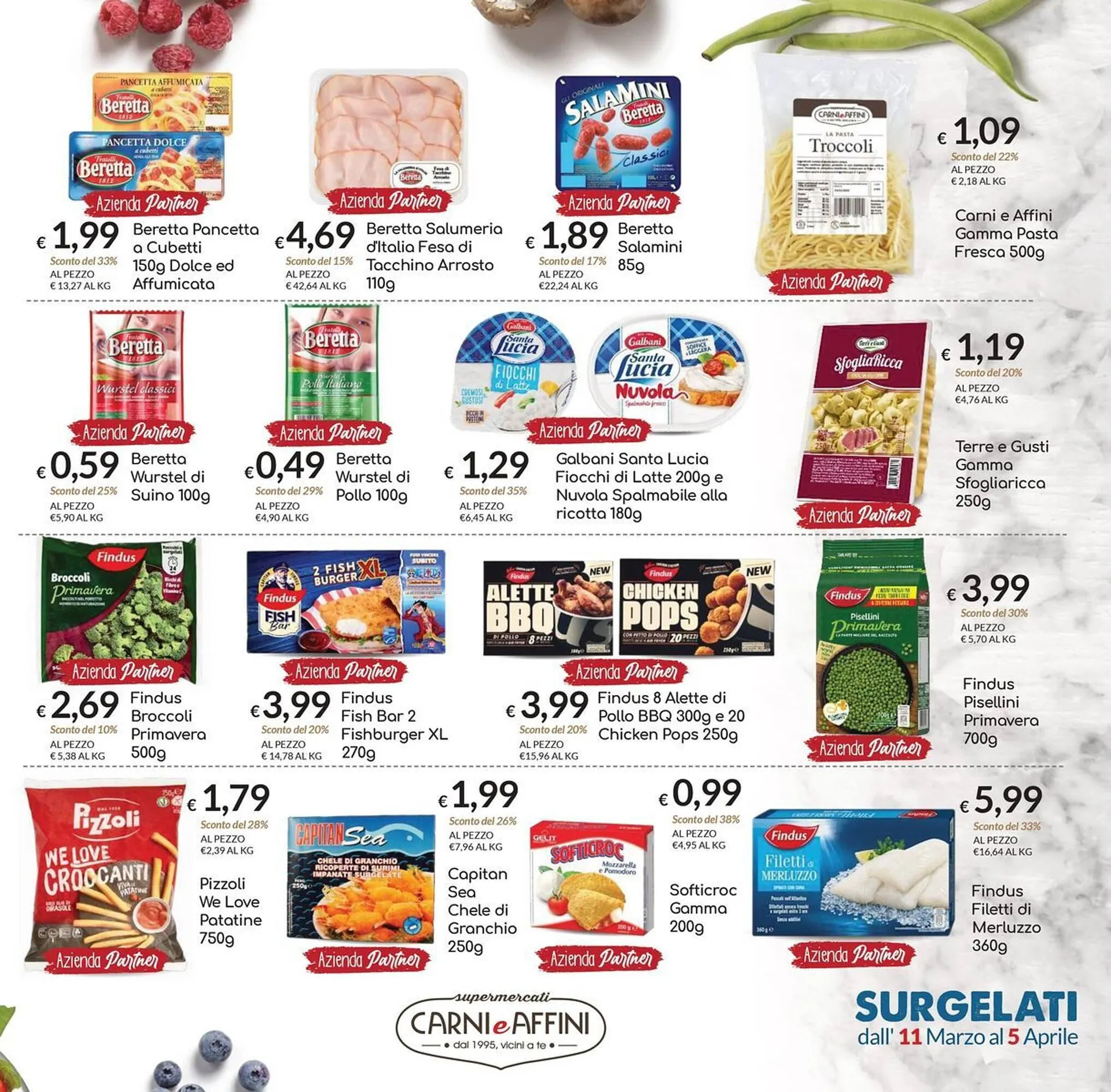 Volantino Carni e Affini Supermercati da 11 marzo a 5 aprile di 2026 - Pagina del volantino 11